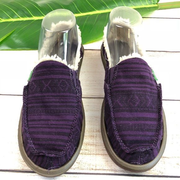 Sanuk Shoes - SANUK • Purple Tribal Pattern